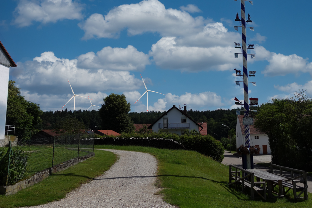 Reichertshausen-Salmading Richtung Norden